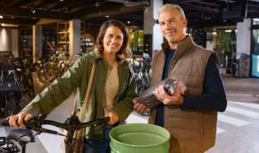 Beeld bij Fietswinkels populair bij recycling van oude fietsaccu’s