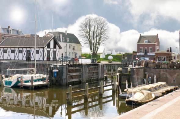 Beeld bij Fietsroute Franeker - Harlingen