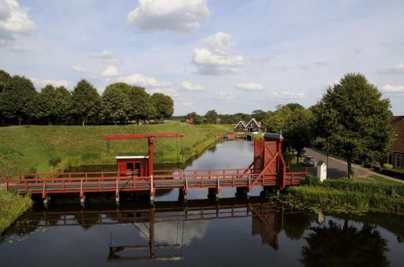 Beeld bij Bezoekje aan de bourtange