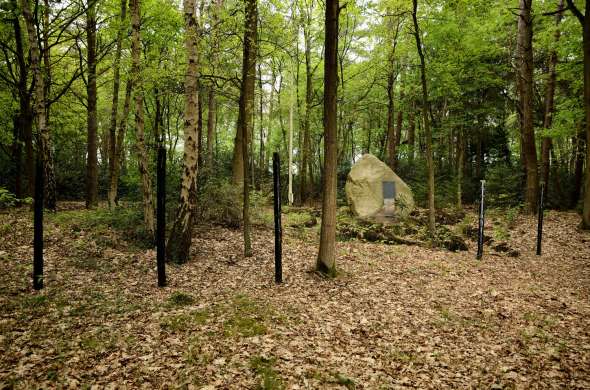 Beeld bij Landgoed Gorp en Roovert