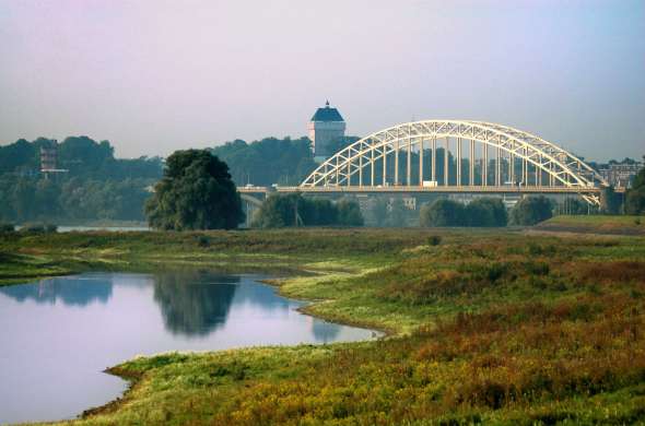 Beeld bij Fietsroute Gelderse Poort/Nijmegen