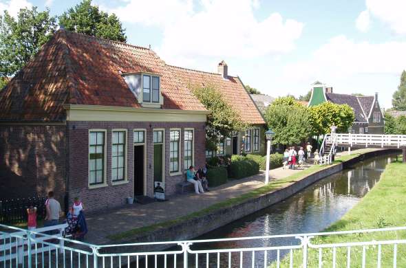 Beeld bij Fietsroute Zuiderzeemuseum