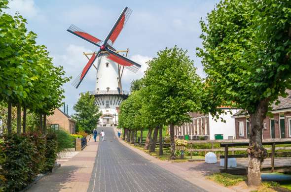 Beeld bij De vesting van Willem van Oranje