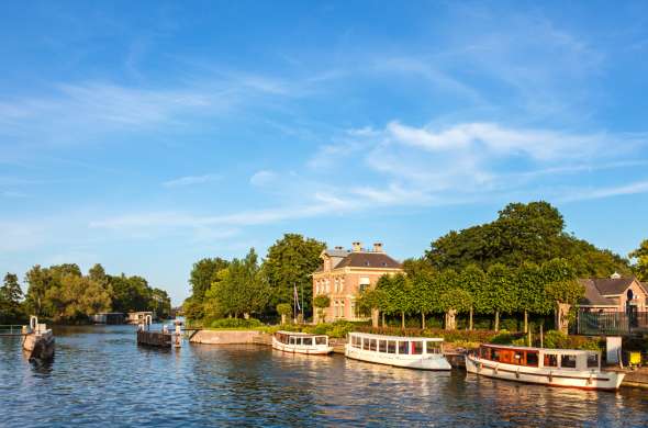 Beeld bij Langs de Utrechtse Vecht