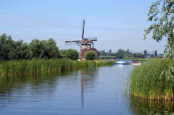 Beeld bij Eilanden in de Kagerplassen