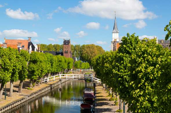 Beeld bij De kleine steden van Friesland