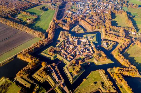 Beeld bij Fort Bourtange