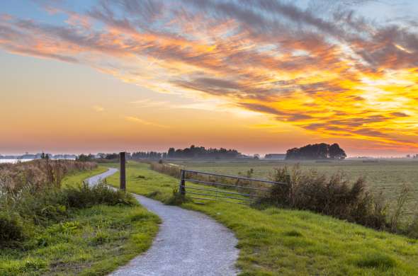 Beeld bij Friese Waterlinie