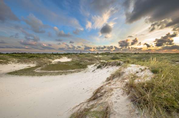 Beeld bij De Sommeltjes van Texel