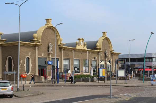 Beeld bij Station Vlissingen