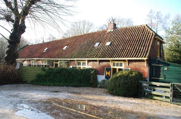 Beeld bij Boerderij ‘t Lammetje in het groen