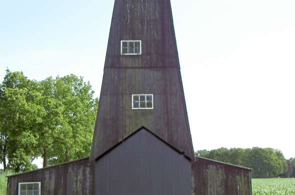 Beeld bij Zoutboortoren in Twekkelo