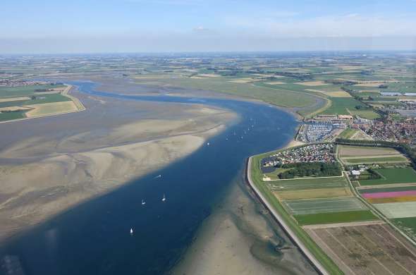 Beeld bij Sint-Annaland en Sint Philipsland