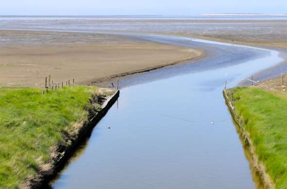 Beeld bij De kust van Noord-Friesland