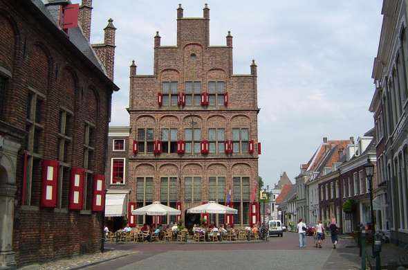 Beeld bij Hanzestad Doesburg