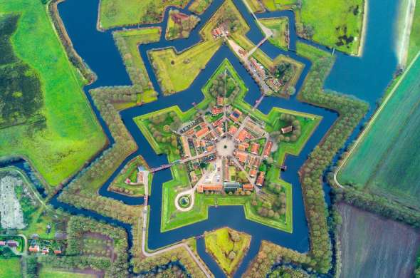 Beeld bij Vestingstad Bourtange